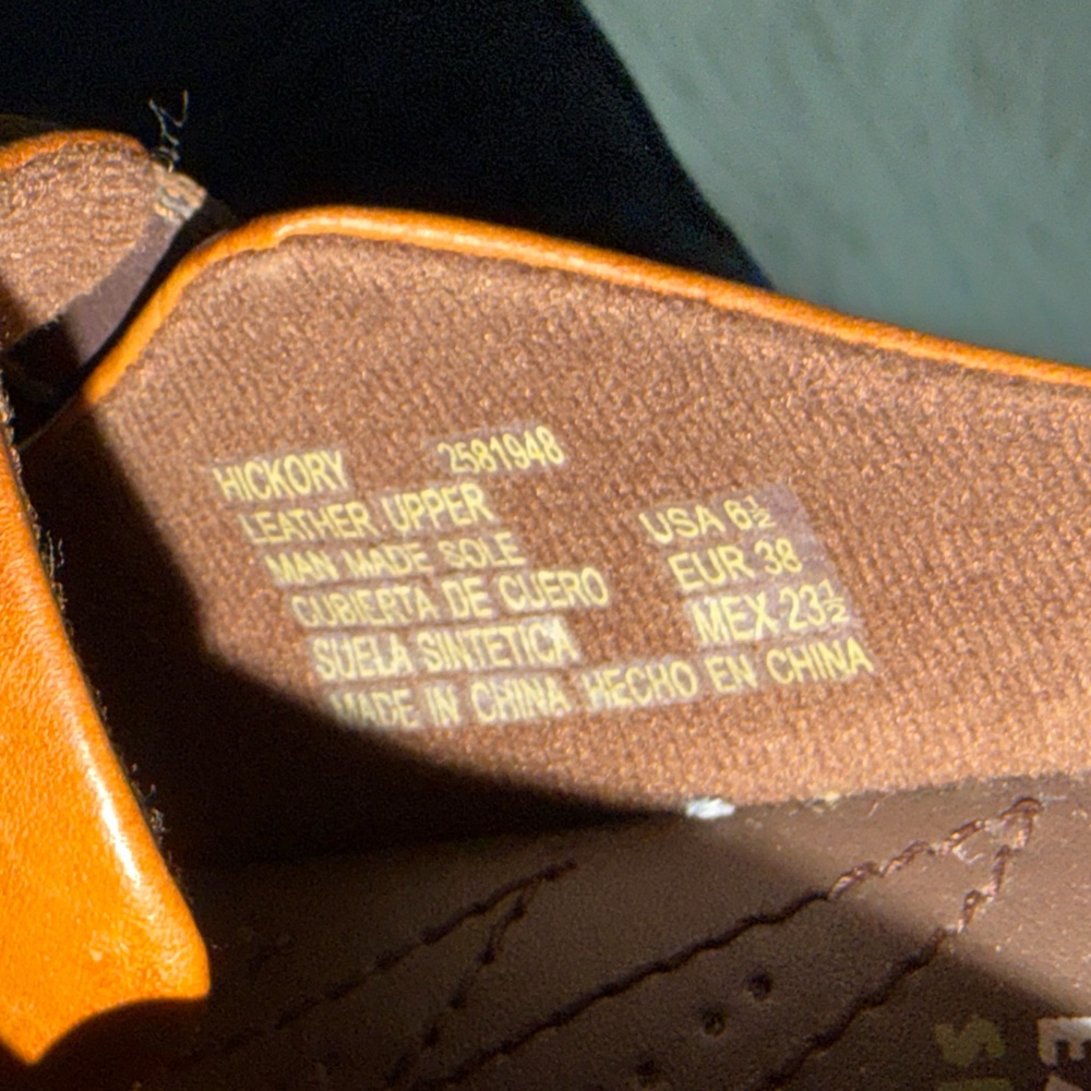 Earth Spirit Brown Leather Buckle Clogs Women’s Size 6.5 Comfort Shoes - Picture 11 of 11
